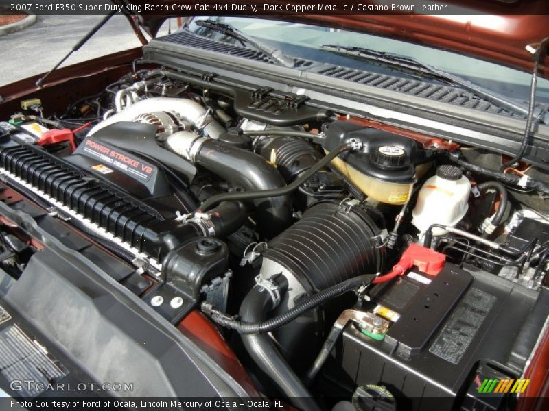  2007 F350 Super Duty King Ranch Crew Cab 4x4 Dually Engine - 6.0 Liter OHV 32-Valve Power Stroke Turbo-Diesel V8