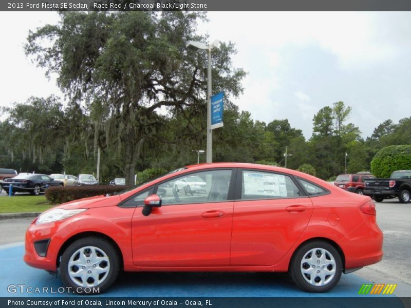 2013 Fiesta SE Sedan Race Red