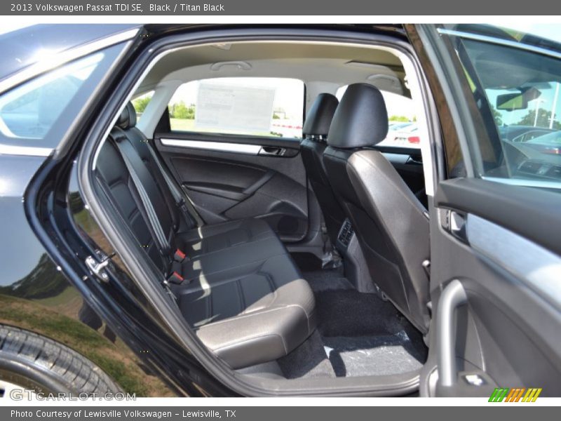 Black / Titan Black 2013 Volkswagen Passat TDI SE