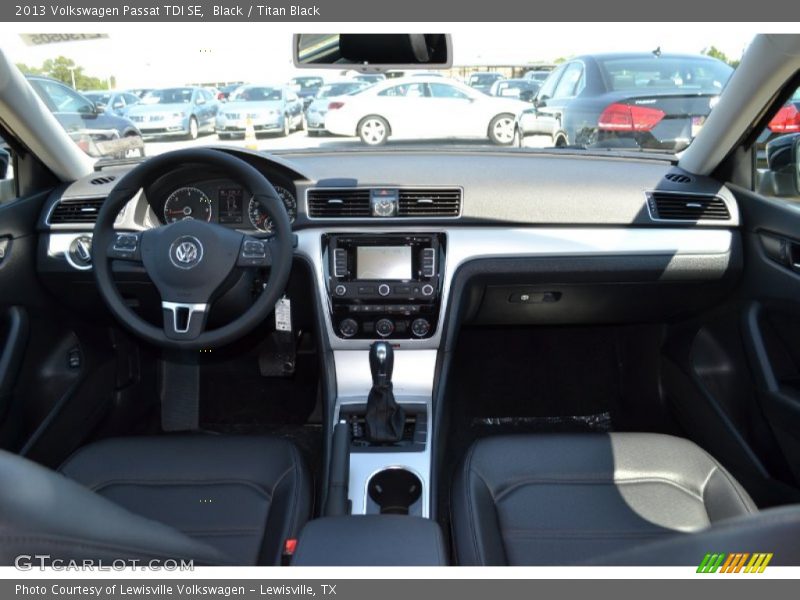 Black / Titan Black 2013 Volkswagen Passat TDI SE