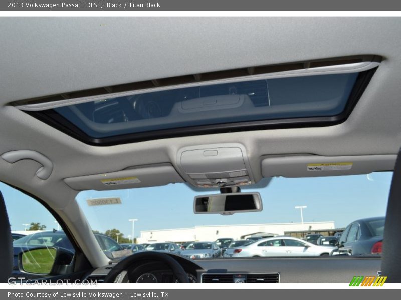 Black / Titan Black 2013 Volkswagen Passat TDI SE