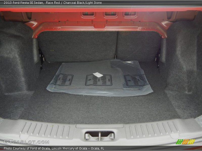  2013 Fiesta SE Sedan Trunk