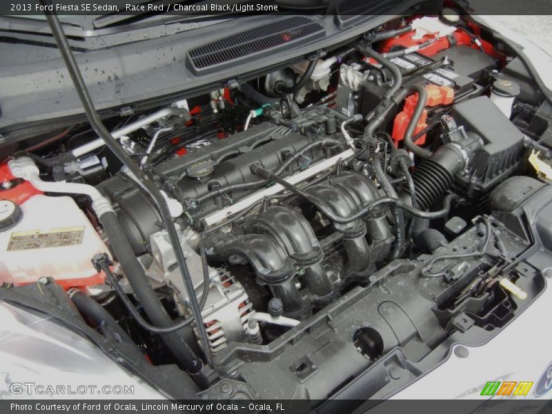  2013 Fiesta SE Sedan Engine - 1.6 Liter DOHC 16-Valve Ti-VCT Duratec 4 Cylinder