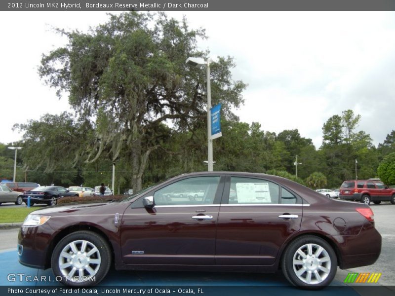  2012 MKZ Hybrid Bordeaux Reserve Metallic