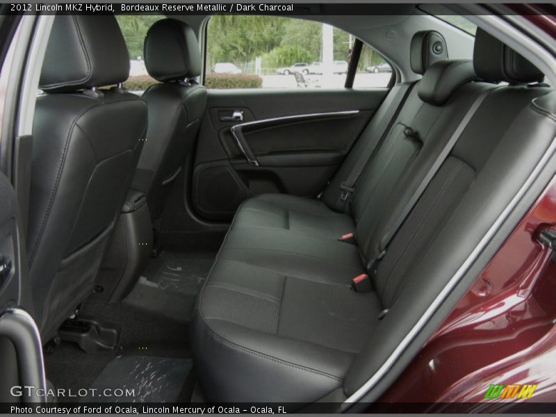  2012 MKZ Hybrid Dark Charcoal Interior