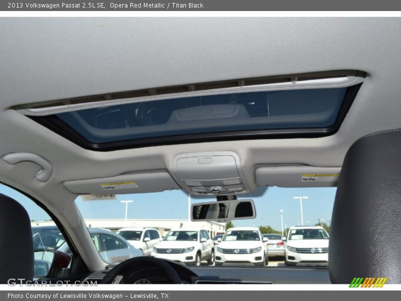 Opera Red Metallic / Titan Black 2013 Volkswagen Passat 2.5L SE