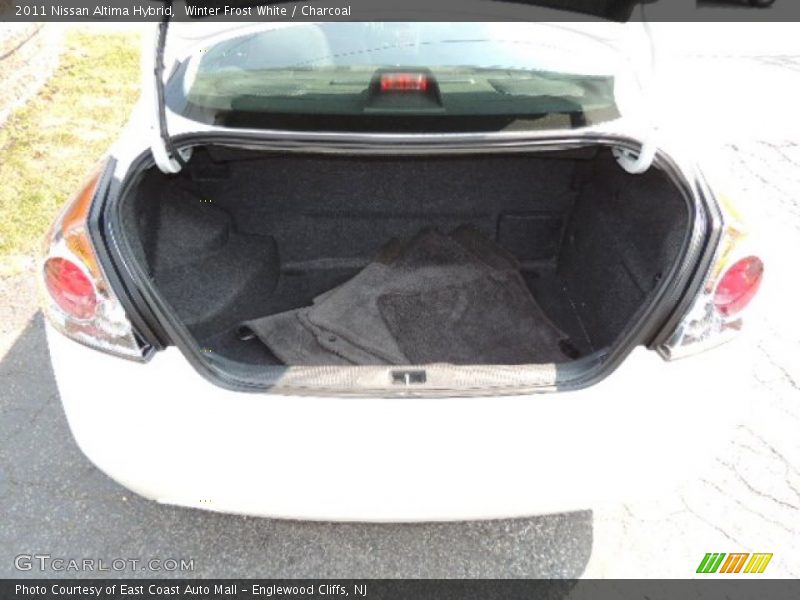 Winter Frost White / Charcoal 2011 Nissan Altima Hybrid