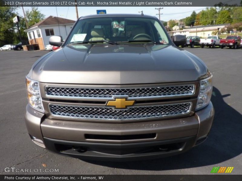 Mocha Steel Metallic / Light Cashmere/Dark Cashmere 2013 Chevrolet Silverado 1500 LTZ Crew Cab 4x4