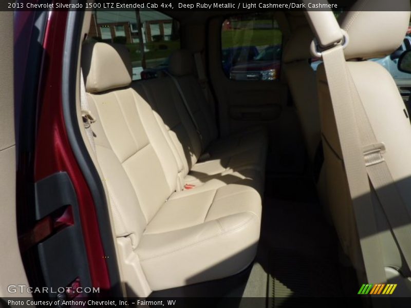 Deep Ruby Metallic / Light Cashmere/Dark Cashmere 2013 Chevrolet Silverado 1500 LTZ Extended Cab 4x4