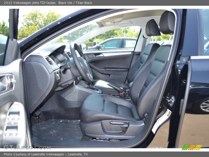 Black Uni / Titan Black 2013 Volkswagen Jetta TDI Sedan