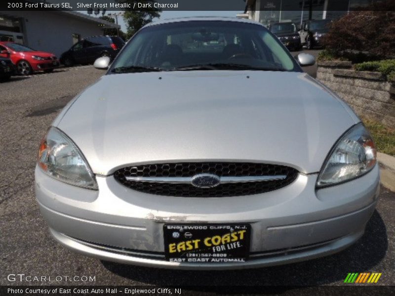 Silver Frost Metallic / Dark Charcoal 2003 Ford Taurus SEL