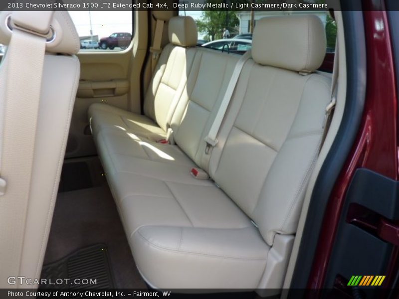 Rear Seat of 2013 Silverado 1500 LTZ Extended Cab 4x4