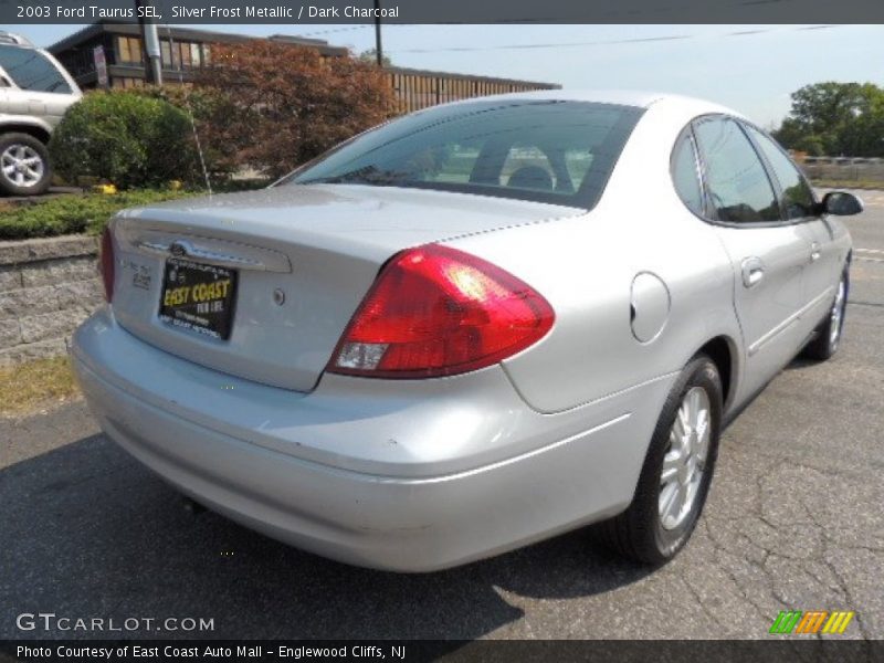 Silver Frost Metallic / Dark Charcoal 2003 Ford Taurus SEL