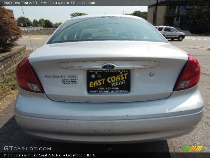 Silver Frost Metallic / Dark Charcoal 2003 Ford Taurus SEL
