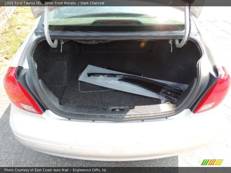 Silver Frost Metallic / Dark Charcoal 2003 Ford Taurus SEL