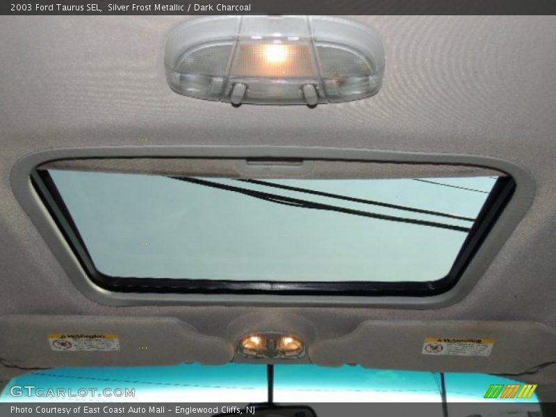 Silver Frost Metallic / Dark Charcoal 2003 Ford Taurus SEL