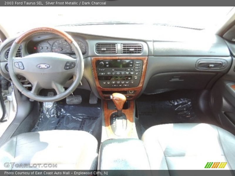 Silver Frost Metallic / Dark Charcoal 2003 Ford Taurus SEL