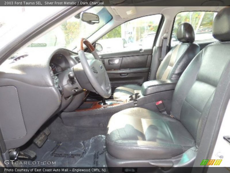 Silver Frost Metallic / Dark Charcoal 2003 Ford Taurus SEL