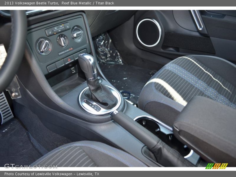 Reef Blue Metallic / Titan Black 2013 Volkswagen Beetle Turbo