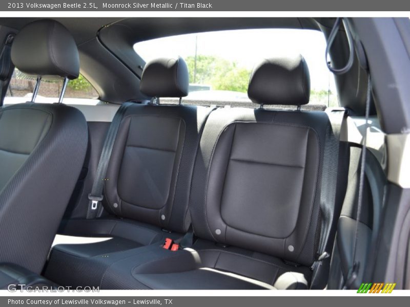 Moonrock Silver Metallic / Titan Black 2013 Volkswagen Beetle 2.5L