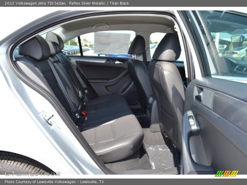 Reflex Silver Metallic / Titan Black 2013 Volkswagen Jetta TDI Sedan