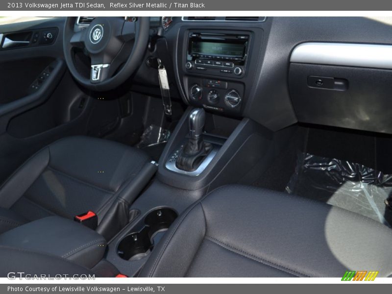 Reflex Silver Metallic / Titan Black 2013 Volkswagen Jetta TDI Sedan
