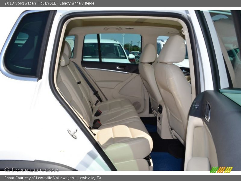 Candy White / Beige 2013 Volkswagen Tiguan SEL