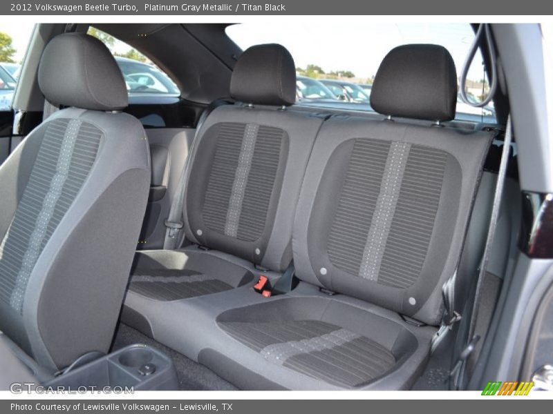 Platinum Gray Metallic / Titan Black 2012 Volkswagen Beetle Turbo