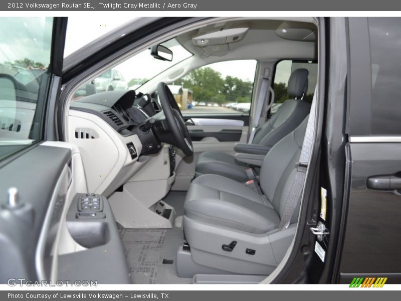 Twilight Gray Metallic / Aero Gray 2012 Volkswagen Routan SEL