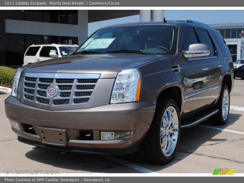 Front 3/4 View of 2011 Escalade 