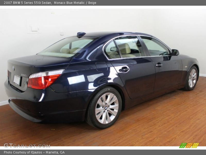  2007 5 Series 550i Sedan Monaco Blue Metallic