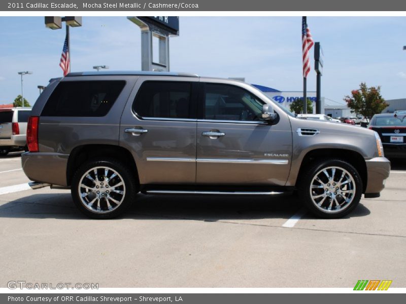 Mocha Steel Metallic / Cashmere/Cocoa 2011 Cadillac Escalade