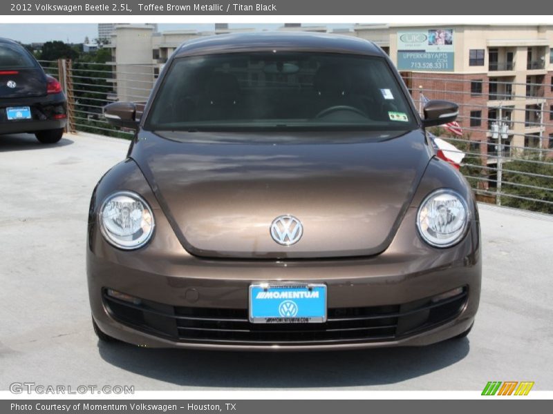 Toffee Brown Metallic / Titan Black 2012 Volkswagen Beetle 2.5L