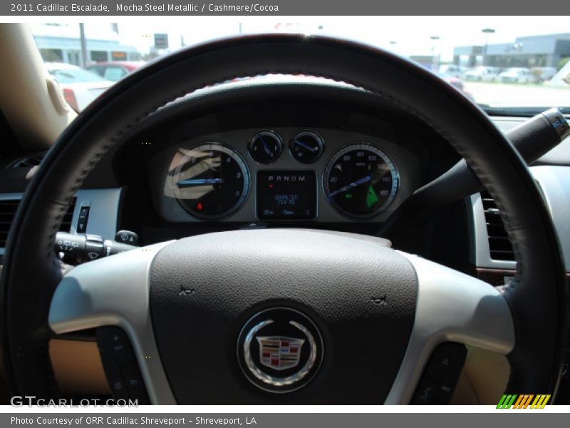 Mocha Steel Metallic / Cashmere/Cocoa 2011 Cadillac Escalade