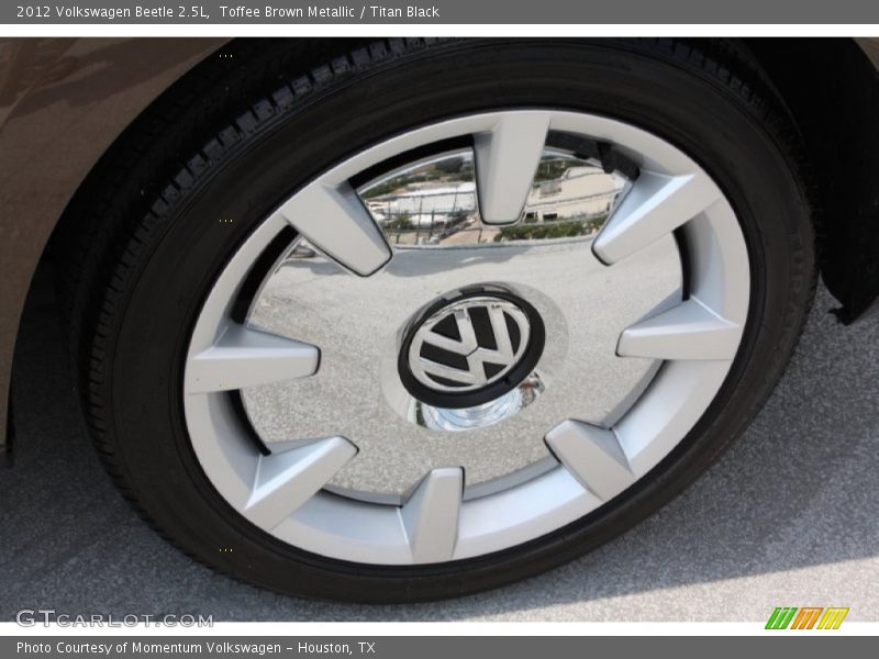 Toffee Brown Metallic / Titan Black 2012 Volkswagen Beetle 2.5L