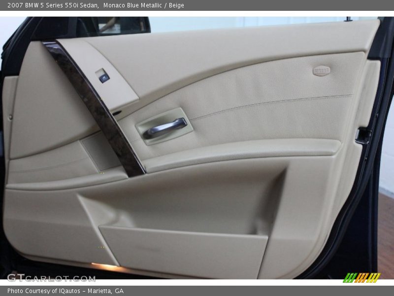 Door Panel of 2007 5 Series 550i Sedan