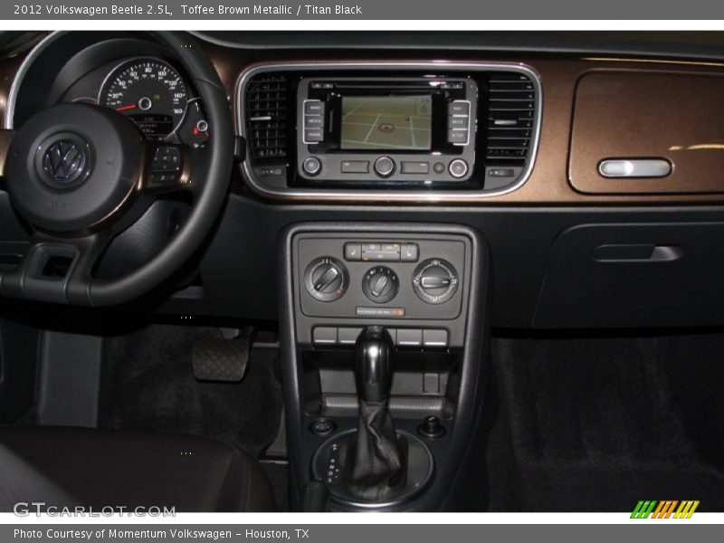 Toffee Brown Metallic / Titan Black 2012 Volkswagen Beetle 2.5L
