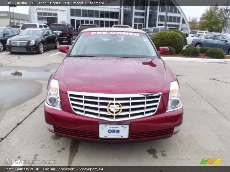 Crystal Red Tintcoat / Cashmere 2007 Cadillac DTS Sedan