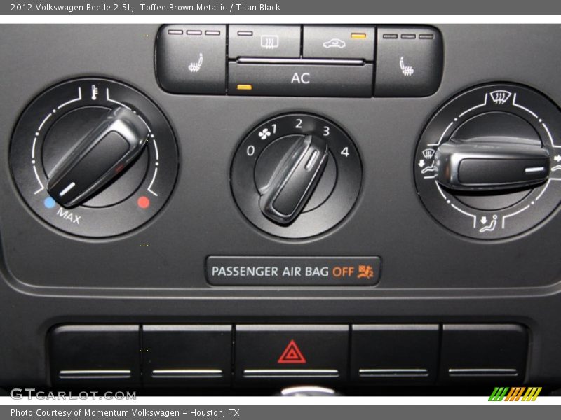 Toffee Brown Metallic / Titan Black 2012 Volkswagen Beetle 2.5L