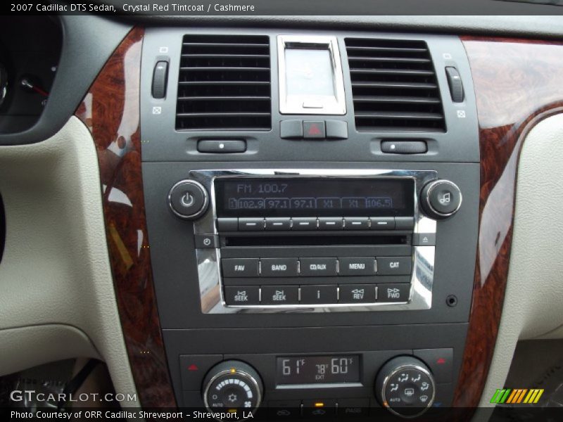 Crystal Red Tintcoat / Cashmere 2007 Cadillac DTS Sedan