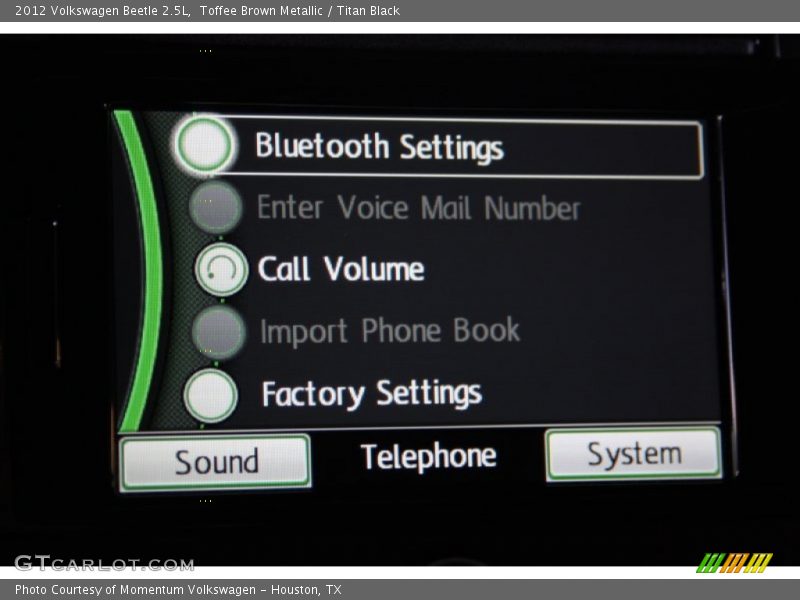 Toffee Brown Metallic / Titan Black 2012 Volkswagen Beetle 2.5L