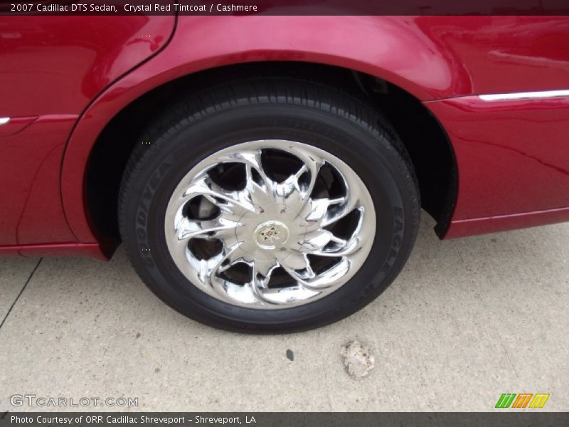 Crystal Red Tintcoat / Cashmere 2007 Cadillac DTS Sedan