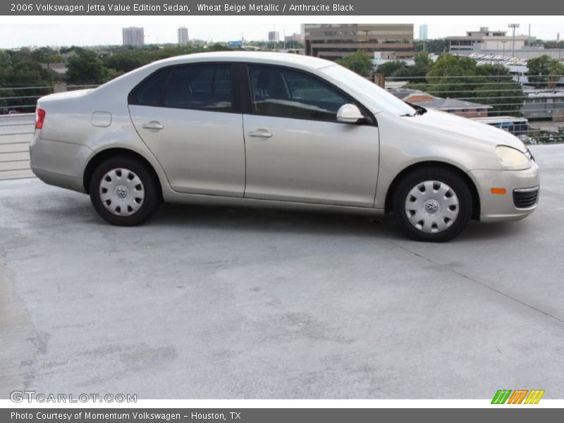 Wheat Beige Metallic / Anthracite Black 2006 Volkswagen Jetta Value Edition Sedan