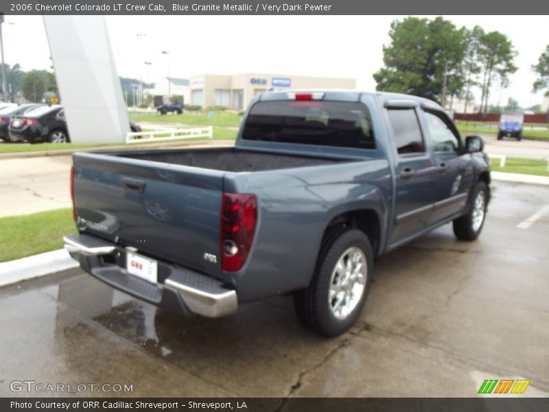 Blue Granite Metallic / Very Dark Pewter 2006 Chevrolet Colorado LT Crew Cab