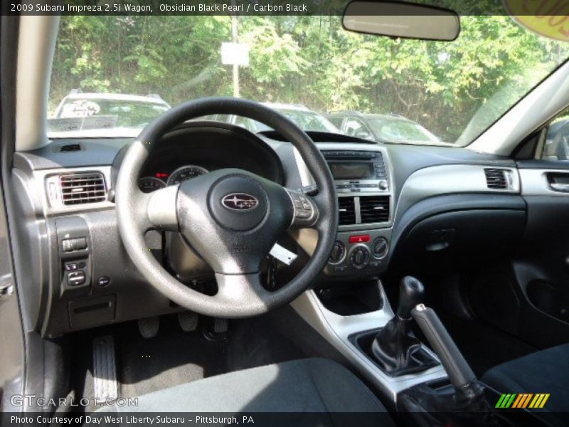 Obsidian Black Pearl / Carbon Black 2009 Subaru Impreza 2.5i Wagon