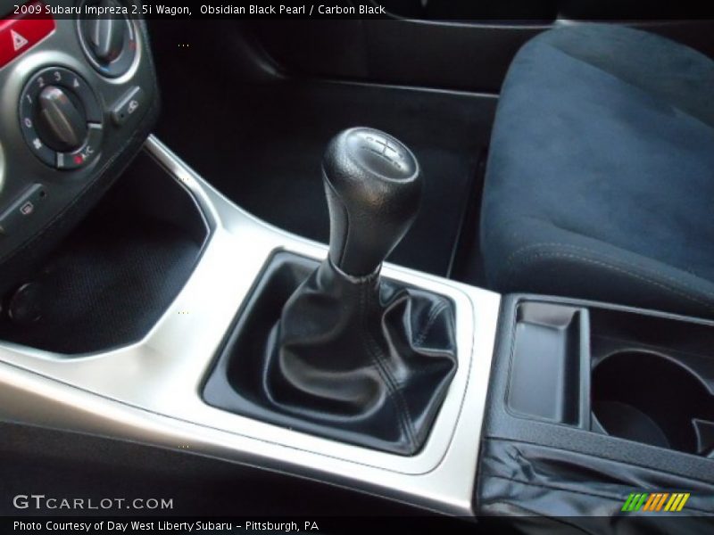 Obsidian Black Pearl / Carbon Black 2009 Subaru Impreza 2.5i Wagon