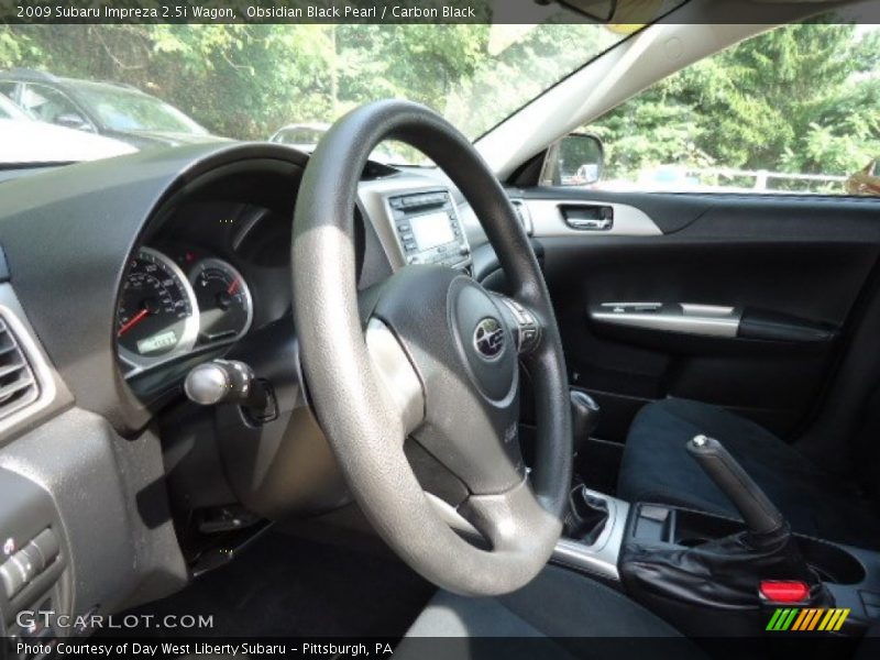 Obsidian Black Pearl / Carbon Black 2009 Subaru Impreza 2.5i Wagon