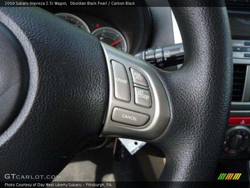 Obsidian Black Pearl / Carbon Black 2009 Subaru Impreza 2.5i Wagon
