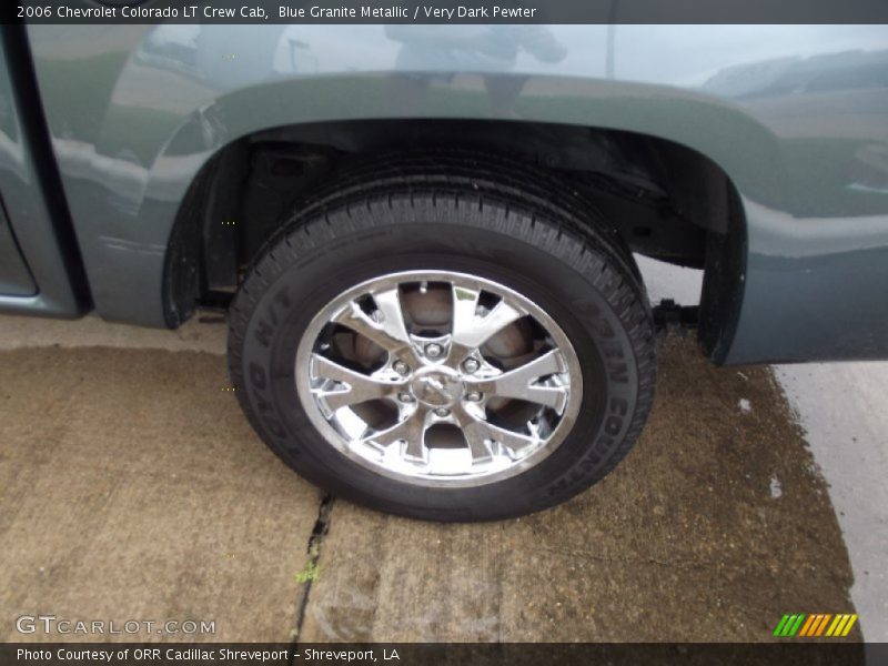 Blue Granite Metallic / Very Dark Pewter 2006 Chevrolet Colorado LT Crew Cab