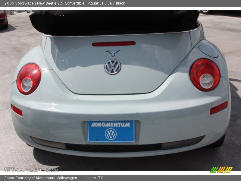 Aquarius Blue / Black 2006 Volkswagen New Beetle 2.5 Convertible